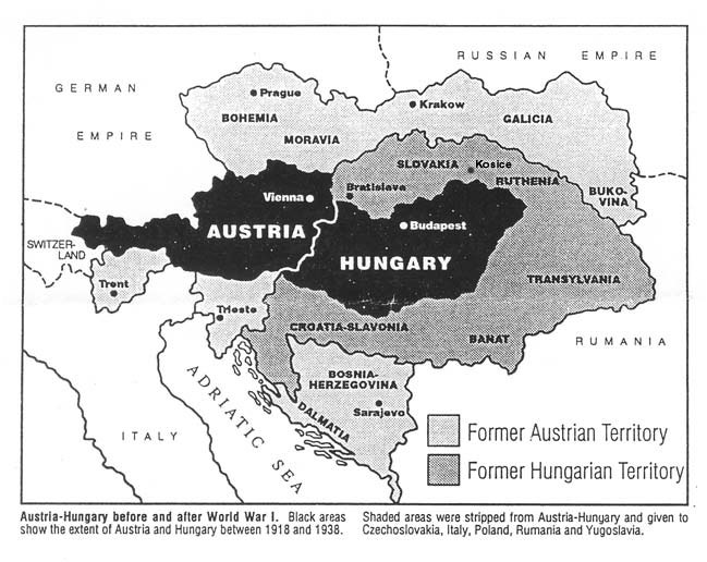 Dual Monarchy Map